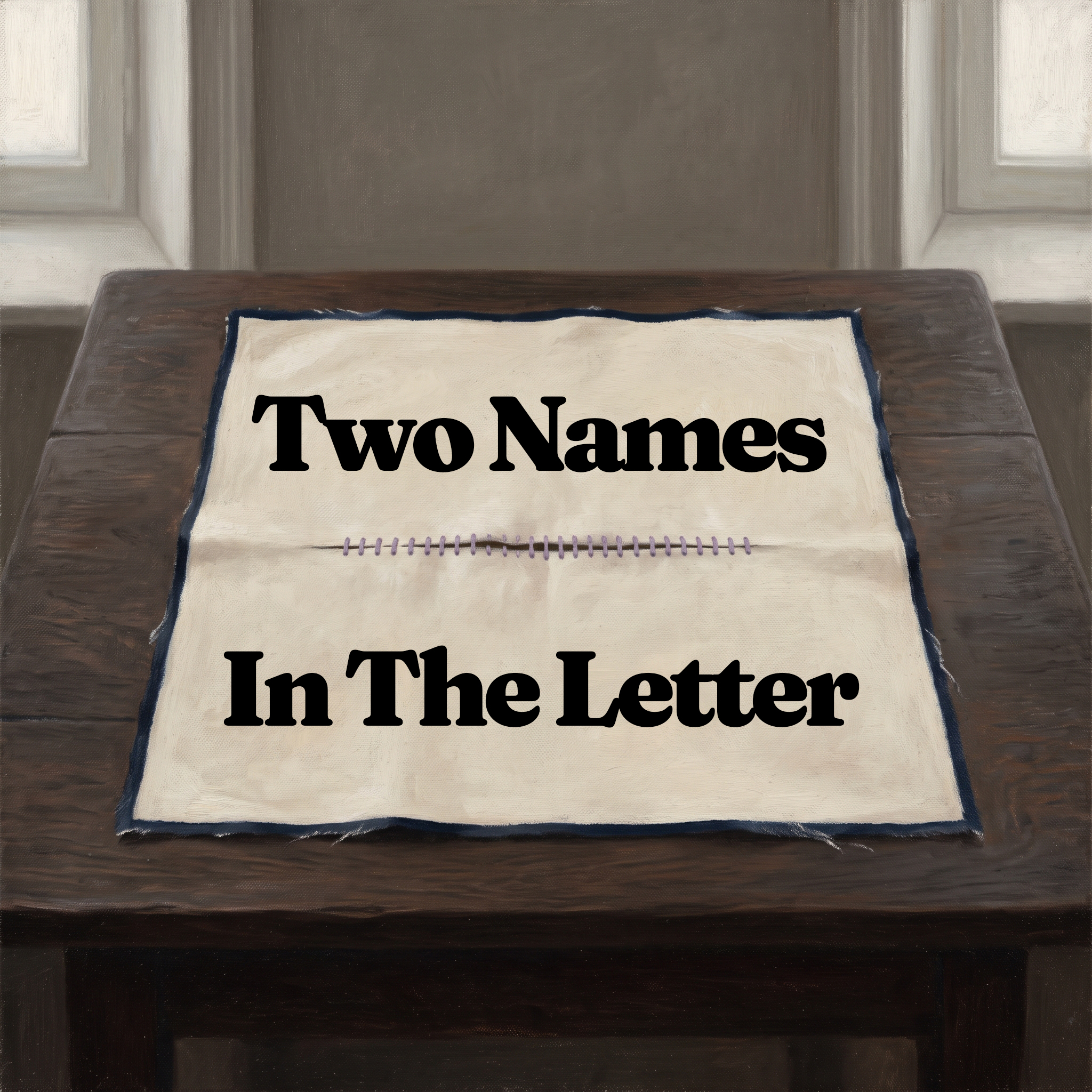 Two Names in the Letter: Epieikes, Euodia, and Syntyche cover