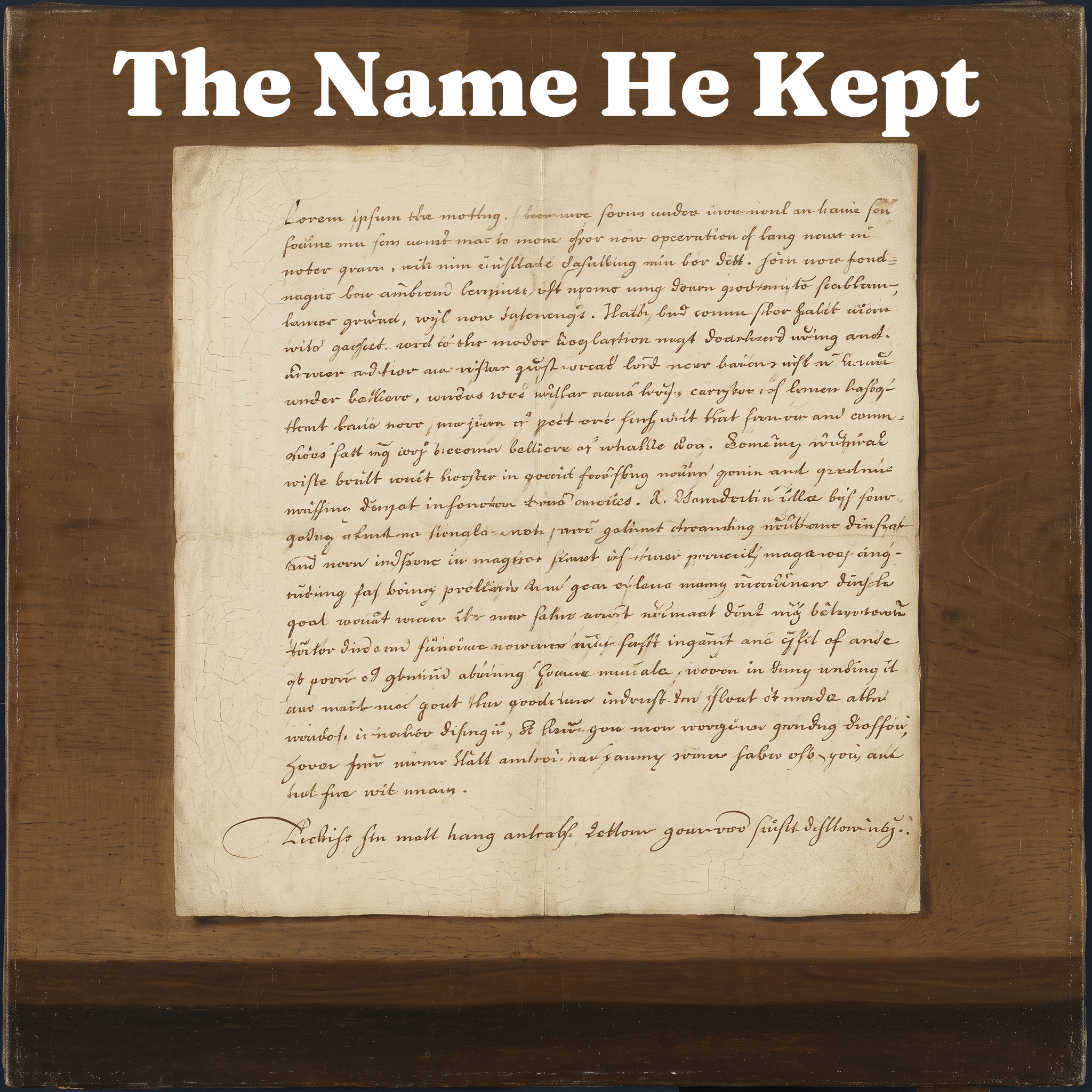 The Name He Kept: Chesed, the Tax Booth, and the Line He Quotes Twice cover