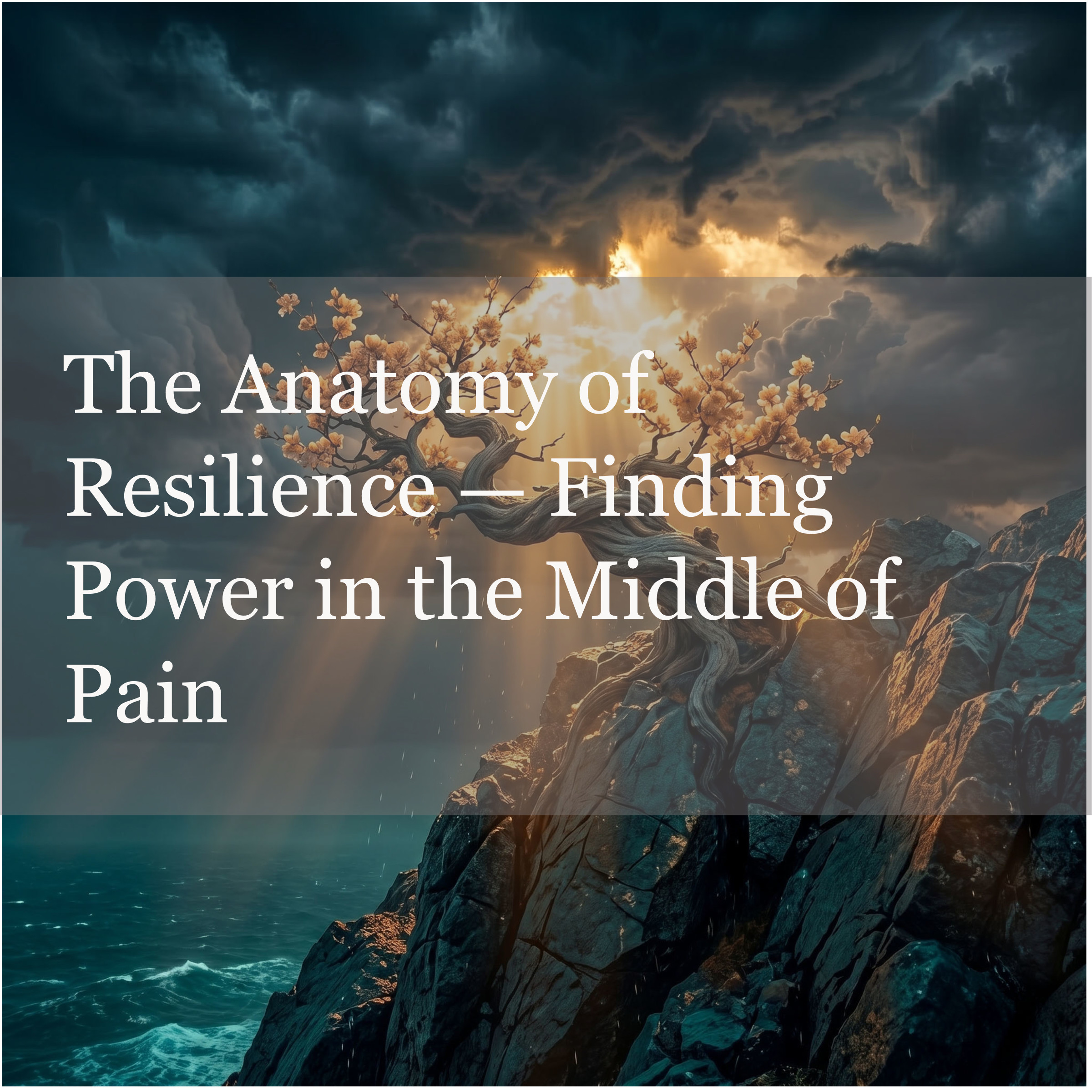 The Anatomy of Resilience — Finding Power in the Middle of Pain