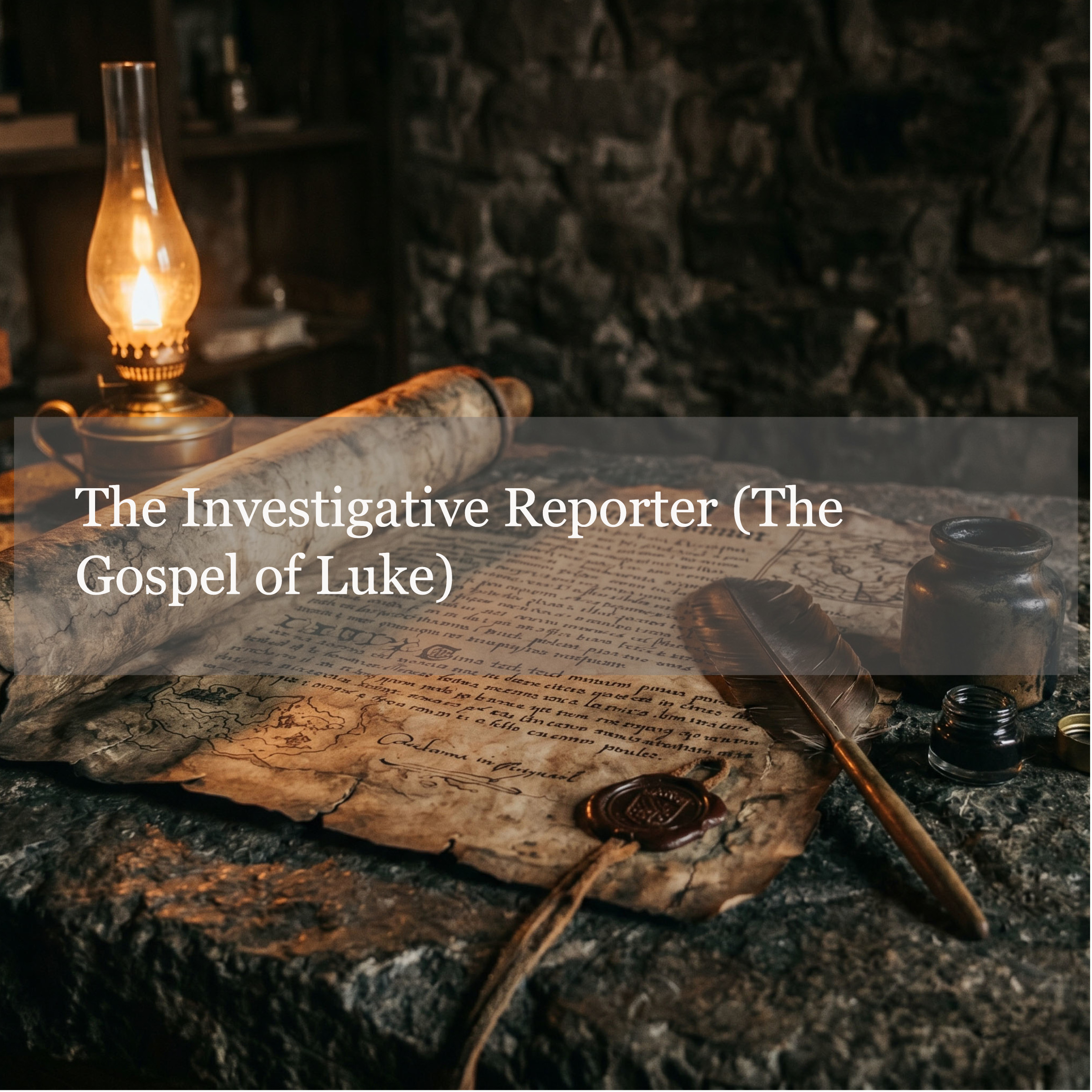 The Investigative Reporter: The Gospel of Luke
